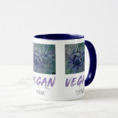 ビーガンレッドキャベツヴィンテージギフト マグカップ (正面右)