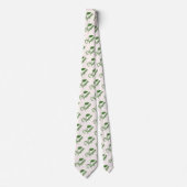 ビーガンロゴリーフ ネクタイ (正面)