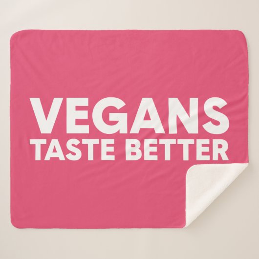 ビーガン上訴 シェルパブランケット (正面(横))