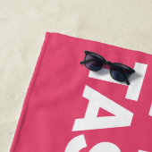 ビーガン上訴 ビーチタオル (インサイチュ)