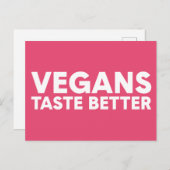 ビーガン上訴 ポストカード (正面/裏面)