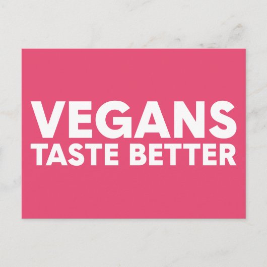 ビーガン上訴 ポストカード (正面)