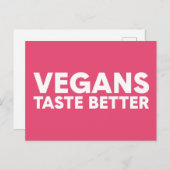 ビーガン上訴 ポストカード (正面/裏面)