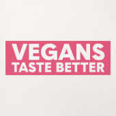 ビーガン上訴 ヨガマット (裏面(横))