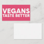 ビーガン上訴 名刺 (正面/裏面)