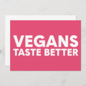 ビーガン上訴 招待状 (正面/裏面)