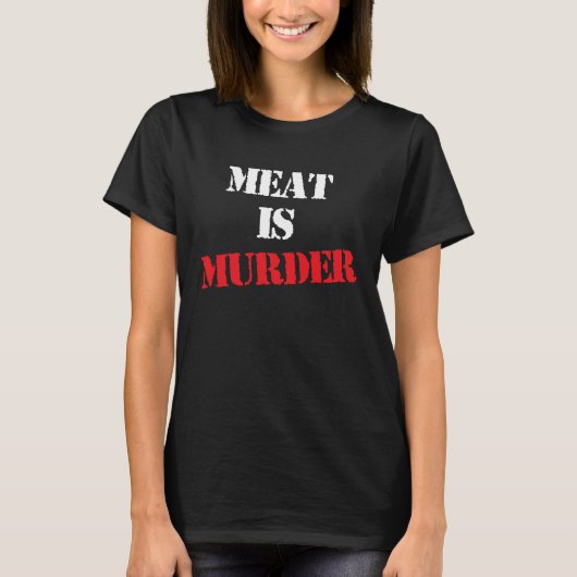 ビーガン健康なダイエットで、肉魚のミルクと卵なし Tシャツ (正面)