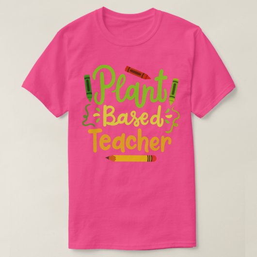 ビーガン先生 Tシャツ (デザイン正面)