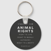 ビーガン動物の権利ミニマルタイポグラフィ