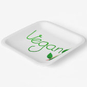 ビーガン印刷プレート  ペーパープレート (傾斜あり)