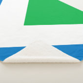 ビーガン国際的フラグ シェルパブランケット (3/4)