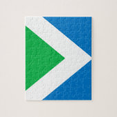 ビーガン国際的フラグ ジグソーパズル (縦)