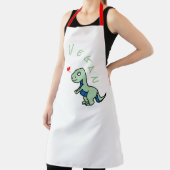 ビーガン恐竜の種類ディノラブアニマル エプロン (インサイチュ)