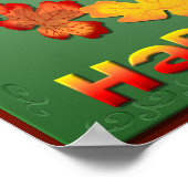 ビーガン感謝祭のポスター ポスター (角)