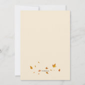 ビーガン感謝祭ディナー 招待状 (裏面)