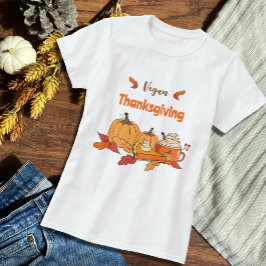 ビーガン感謝祭Tシャツ Tシャツ