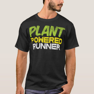 ビーガン植物動力ランナー Tシャツ
