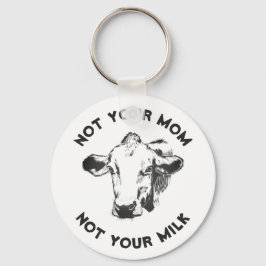 ビーガン活動家 |お母さんではなくミルク キーホルダー
