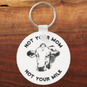 ビーガン活動家 |お母さんではなくミルク キーホルダー (正面)