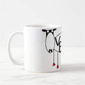 ビーガン牛マグ コーヒーマグカップ (左)