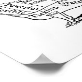 ビーガン牛 ポスター (角)