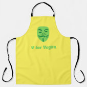 ビーガン用V エプロン (正面)