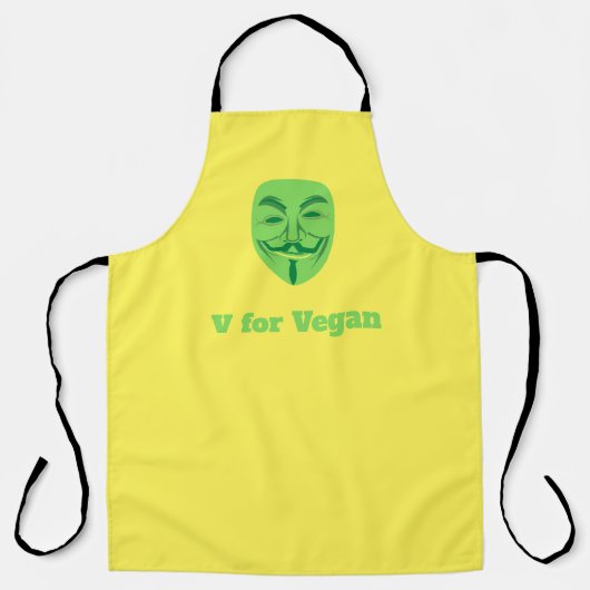 ビーガン用V エプロン (正面)