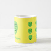 ビーガン用V コーヒーマグカップ (中央)