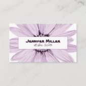 ビーガン石鹸 名刺 (正面)