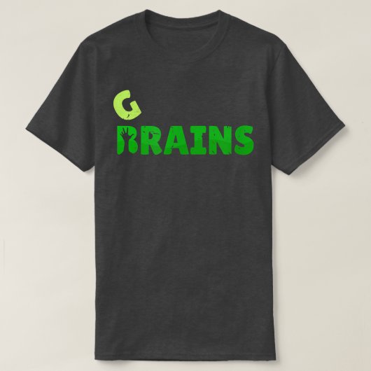 ビーガン脳と穀物の野菜の愛ベジタリアン1440 Tシャツ (デザイン正面)