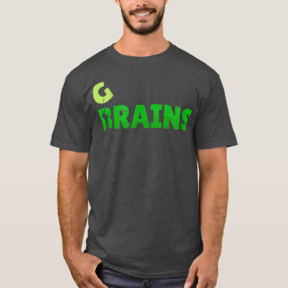 ビーガン脳と穀物の野菜の愛ベジタリアン1440 Tシャツ