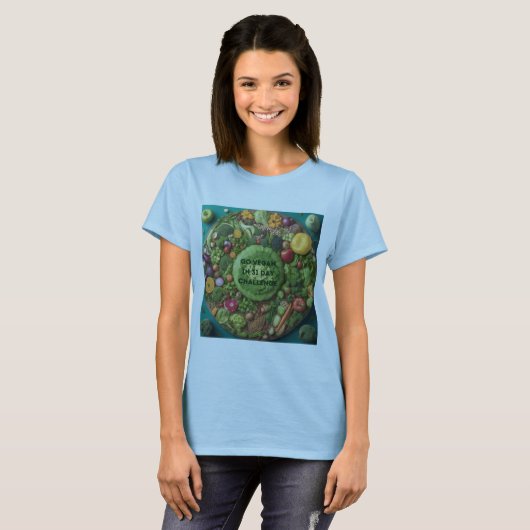 ビーガン課題 Tシャツ (正面フル)
