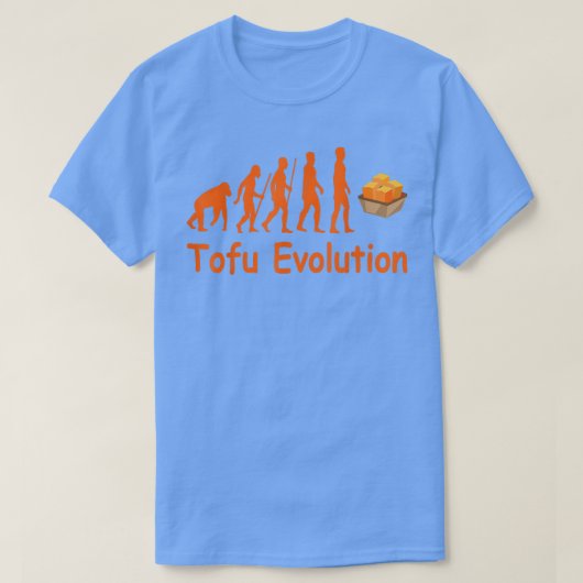 ビーガン豆腐ベジタリアンベジタリアン気候保護 Tシャツ (デザイン正面)