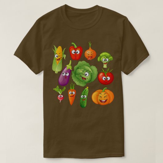 ビーガン野菜ベジスベジタリアンベガニズム Tシャツ (デザイン正面)