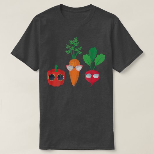 ビーガン野菜ベジスベジタリアンヴェガニスディスタ Tシャツ (デザイン正面)