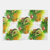 ビーガン野菜 キッチンタオル (横)