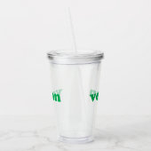 ビーガン アクリルタンブラー (左)