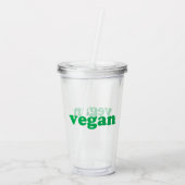 ビーガン アクリルタンブラー (裏面)