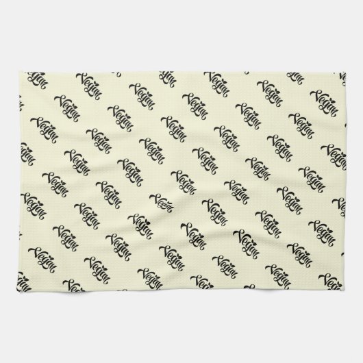 ビーガン キッチンタオル (横)