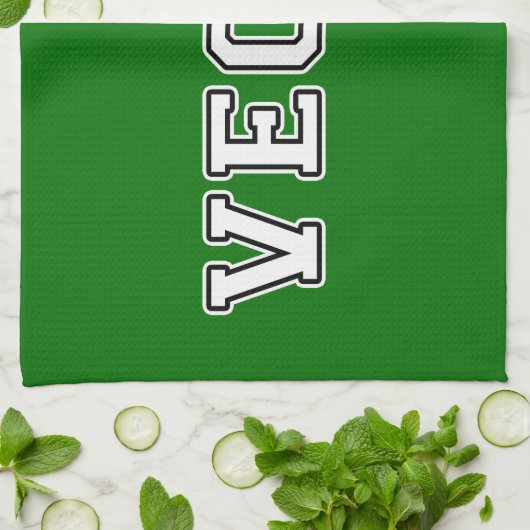 ビーガン キッチンタオル (折り畳み)