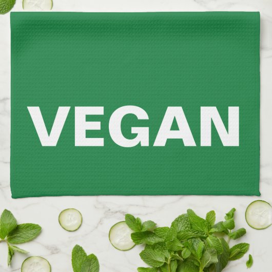 ビーガン キッチンタオル (折り畳み)