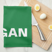 ビーガン キッチンタオル (四つ折り)