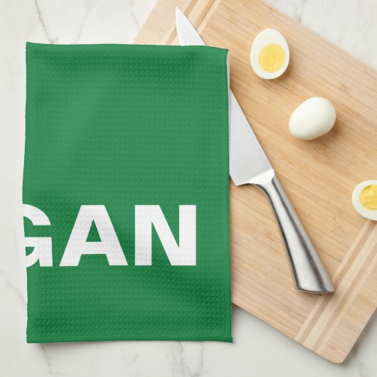 ビーガン キッチンタオル (四つ折り)