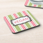 ビーガン コースター (左側)