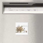 ビーガン – トルストイ引用文 マグネット (インサイチュ (食洗機))