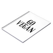 ビーガン ノートブック (左側)