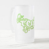 ビーガン フロストグラスビールジョッキ (正面左)