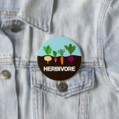 ビーガン – ヘルビヴォアカラフルカスタム野菜 缶バッジ (インサイチュ)