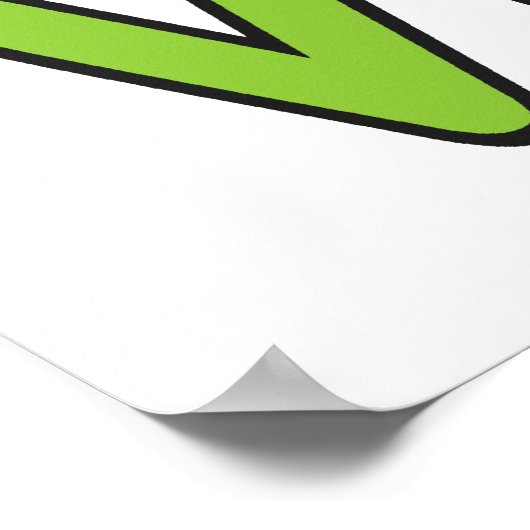 ビーガン ポスター (角)