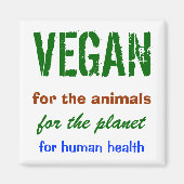 ビーガン マグネット (正面)